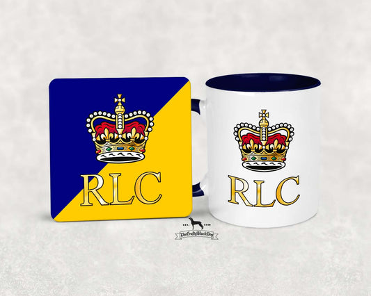 Royal Logistic Corps Cypher - Mug and Coaster Set