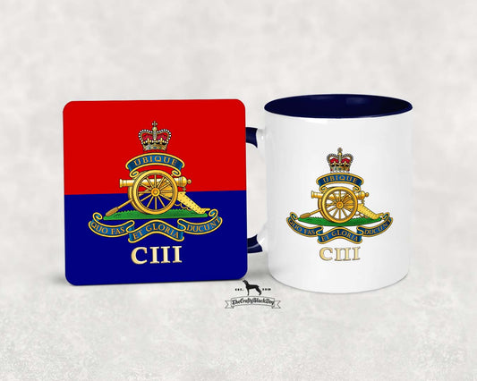 103 Regiment Royal Artillery - MUG and COASTER SET