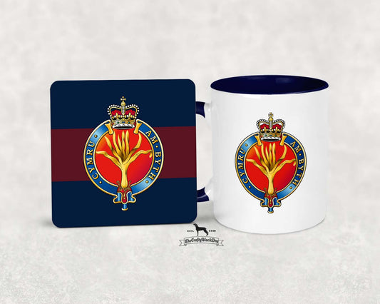 Welsh Guards Cypher - Mug and Coaster