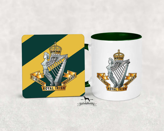 8th Kings Royal Irish Hussars - MUG and COASTER SET
