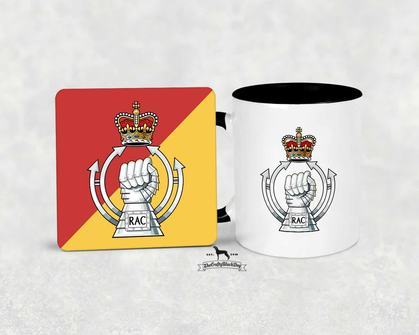 Royal Armoured Corps - MUG & COASTER SET