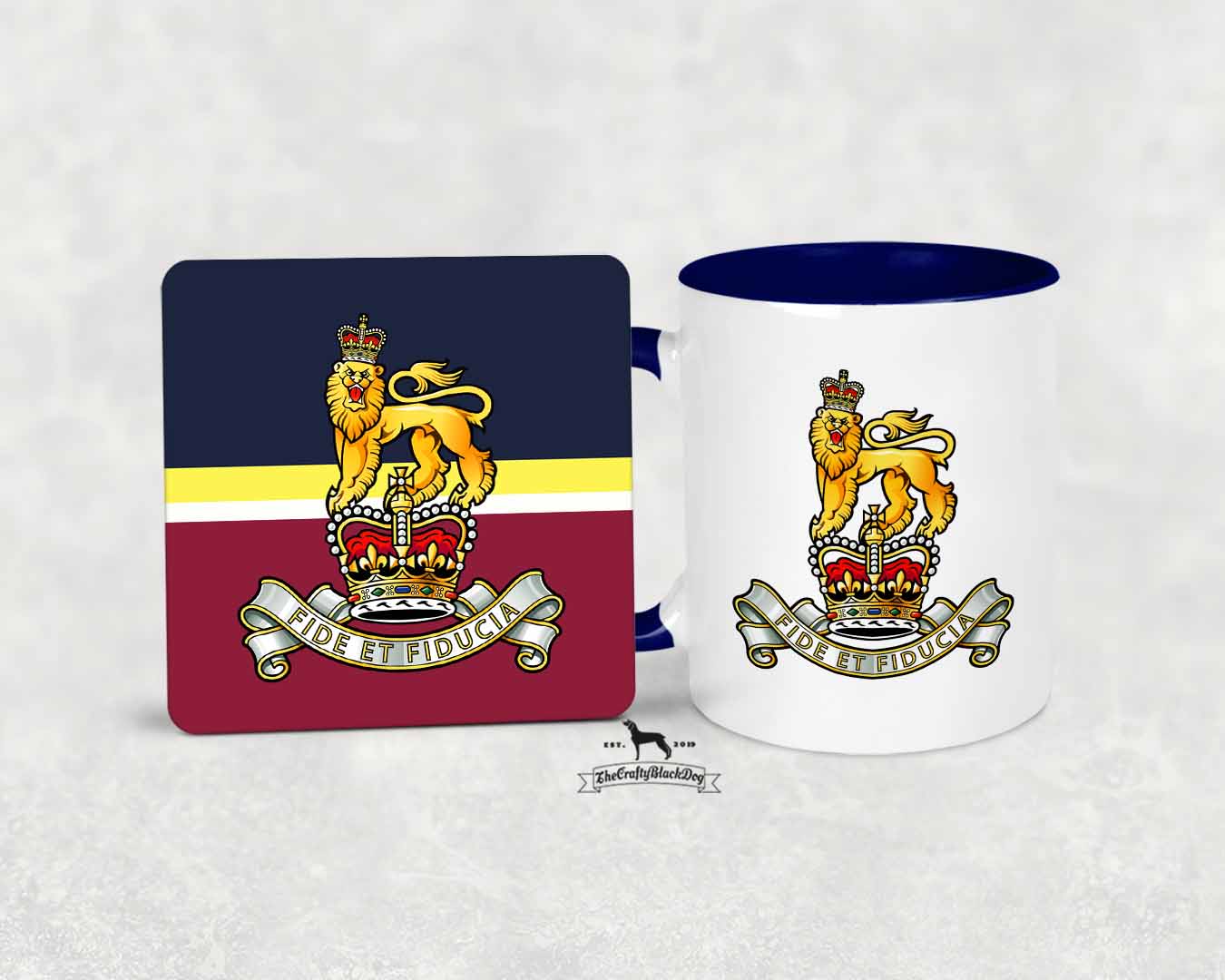 Royal Army Pay Corps - MUG and COASTER SET