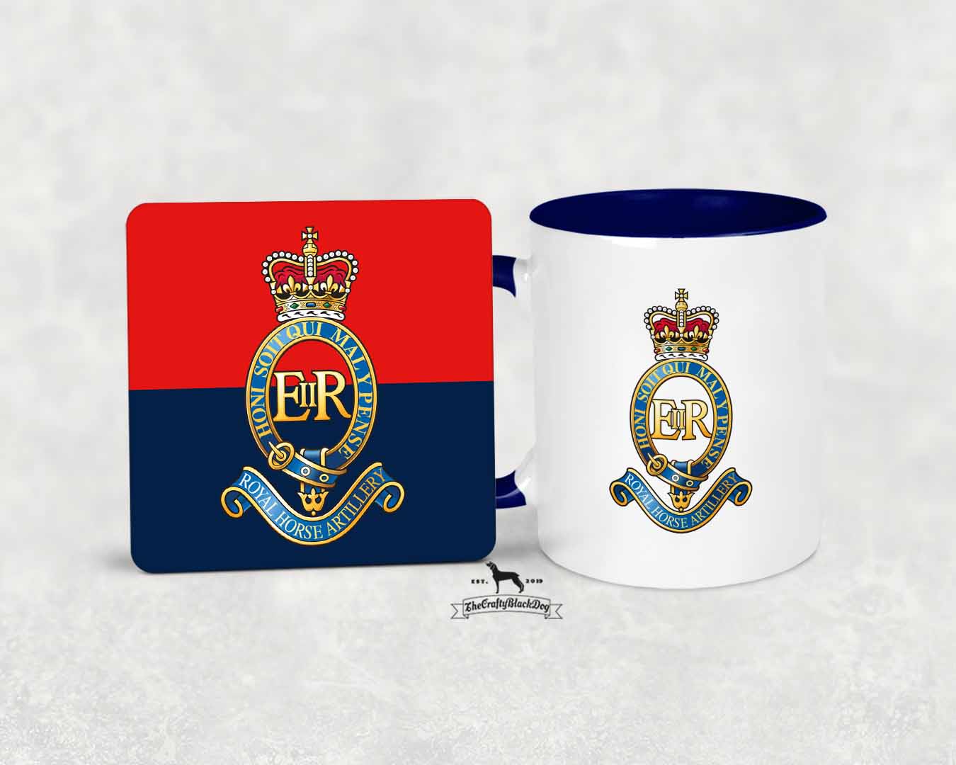 Royal Horse Artillery - Mug and Coaster Set