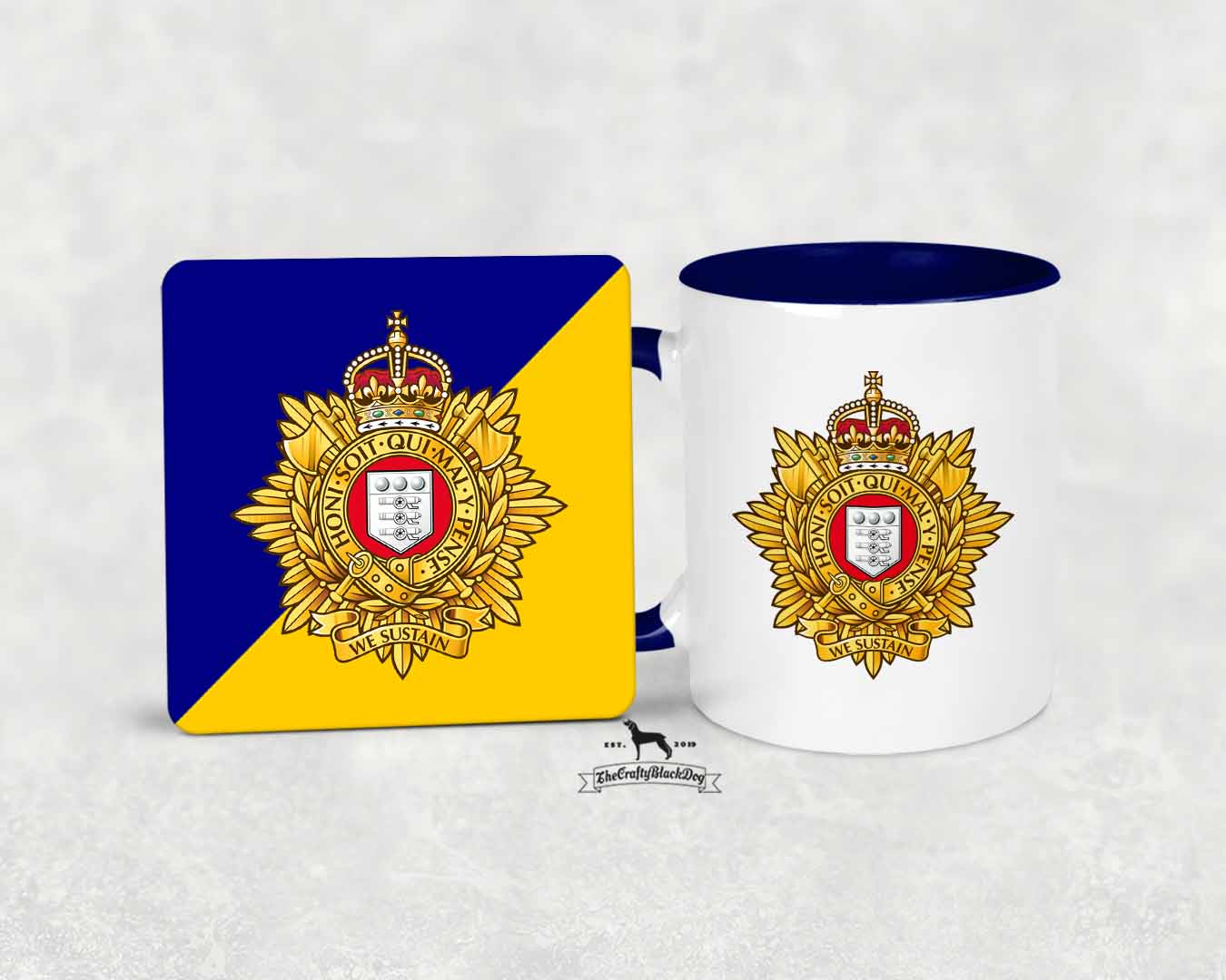 Royal Logistic Corps Officer - Mug & Coaster Set KC