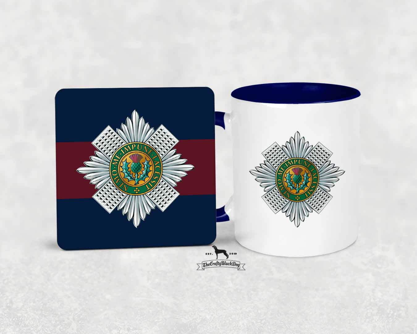 SCOTS GUARDS - MUG and COASTER SET