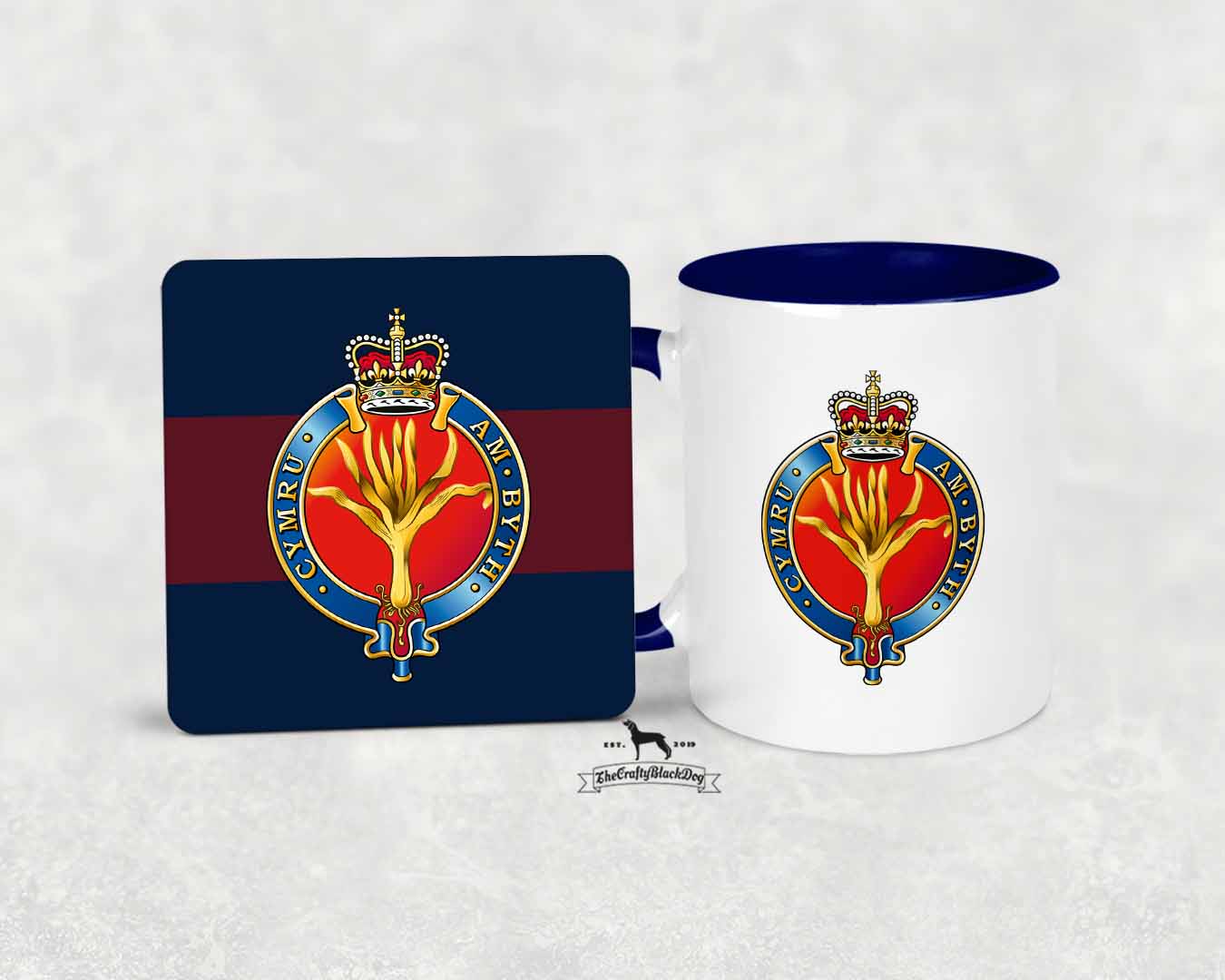 WELSH GUARDS CYPHER- Mug and Coaster Set