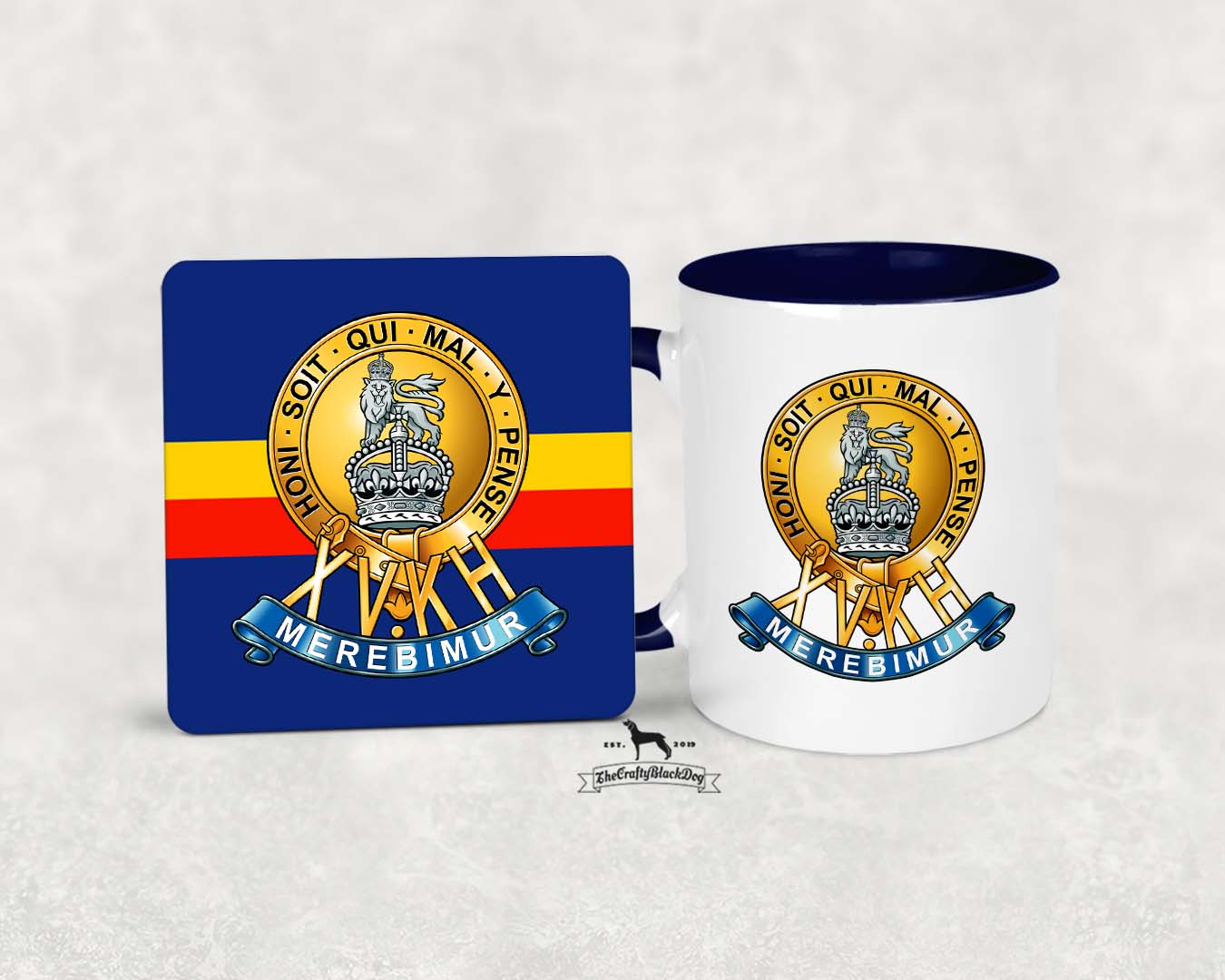 15th The King's Hussars - MUG and COASTER SET