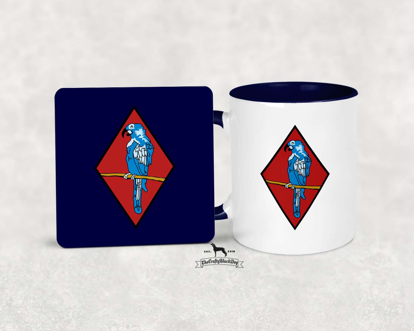 143 West Midlands Brigade - MUG and COASTER SET