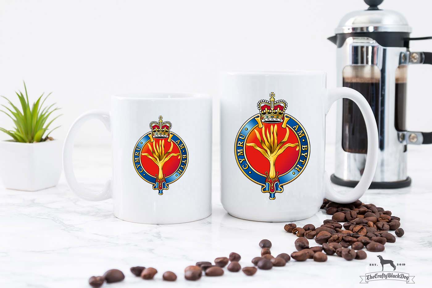 Welsh Guards Cypher - 11oz/15oz Mug