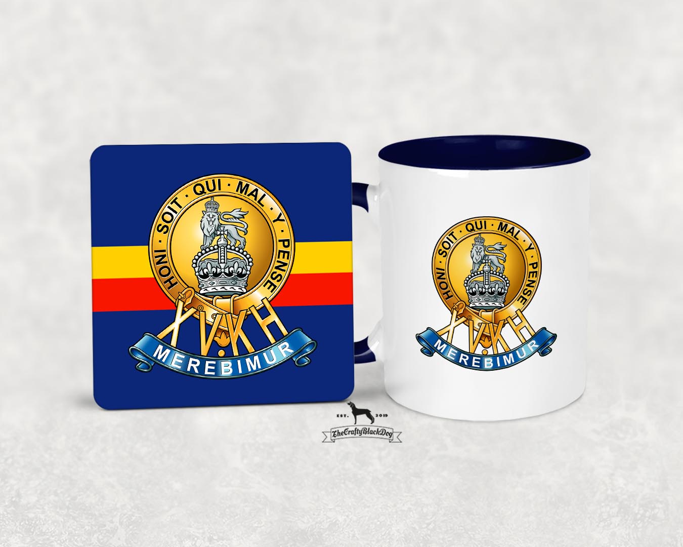 15th The King's Hussars  - Mug And Coaster