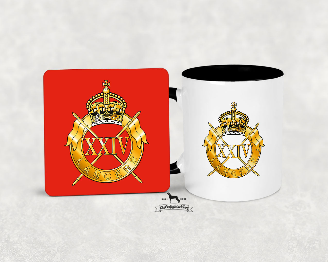 24th Lancers  - Mug And Coaster