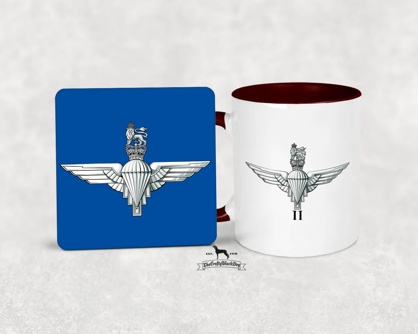 II PARA  - Mug And Coaster