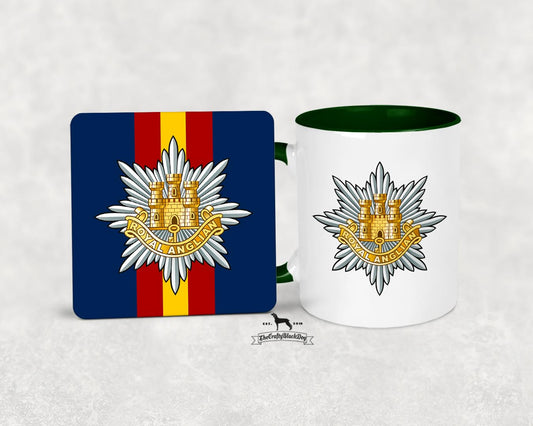 3rd Bn Royal Anglian Regiment  - Mug And Coaster