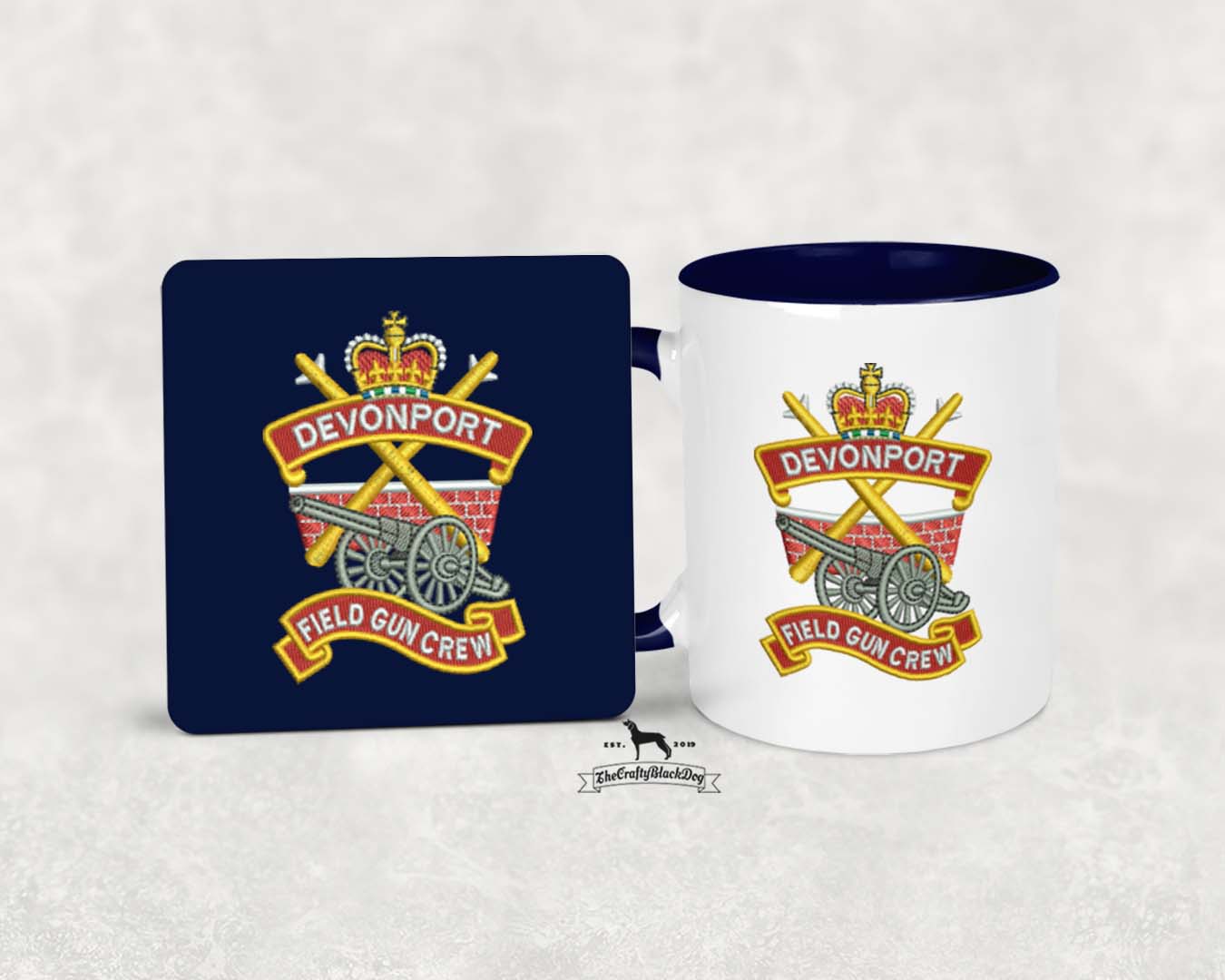 Devonport Field Gun Crew - MUG and COASTER SET