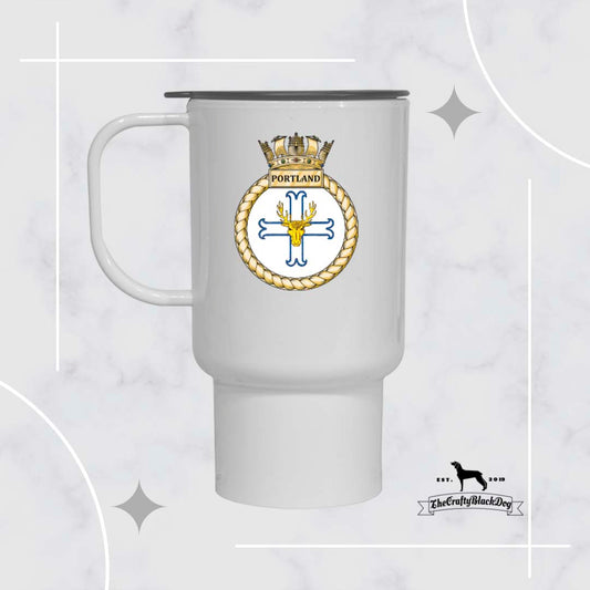 HMS Portland - Travel Mug