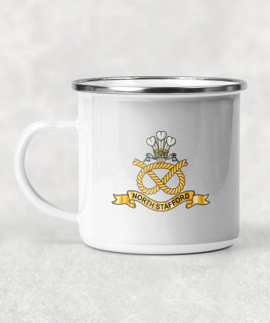 North Staffordshire Regiment - Enamel Mug