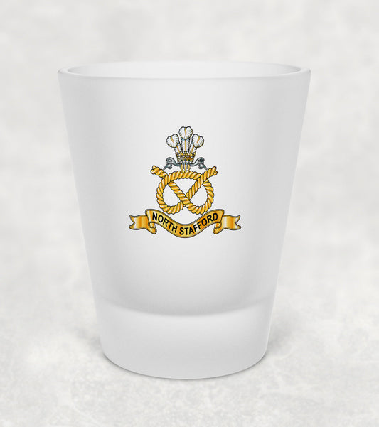 North Staffordshire Regiment - Shot Glass