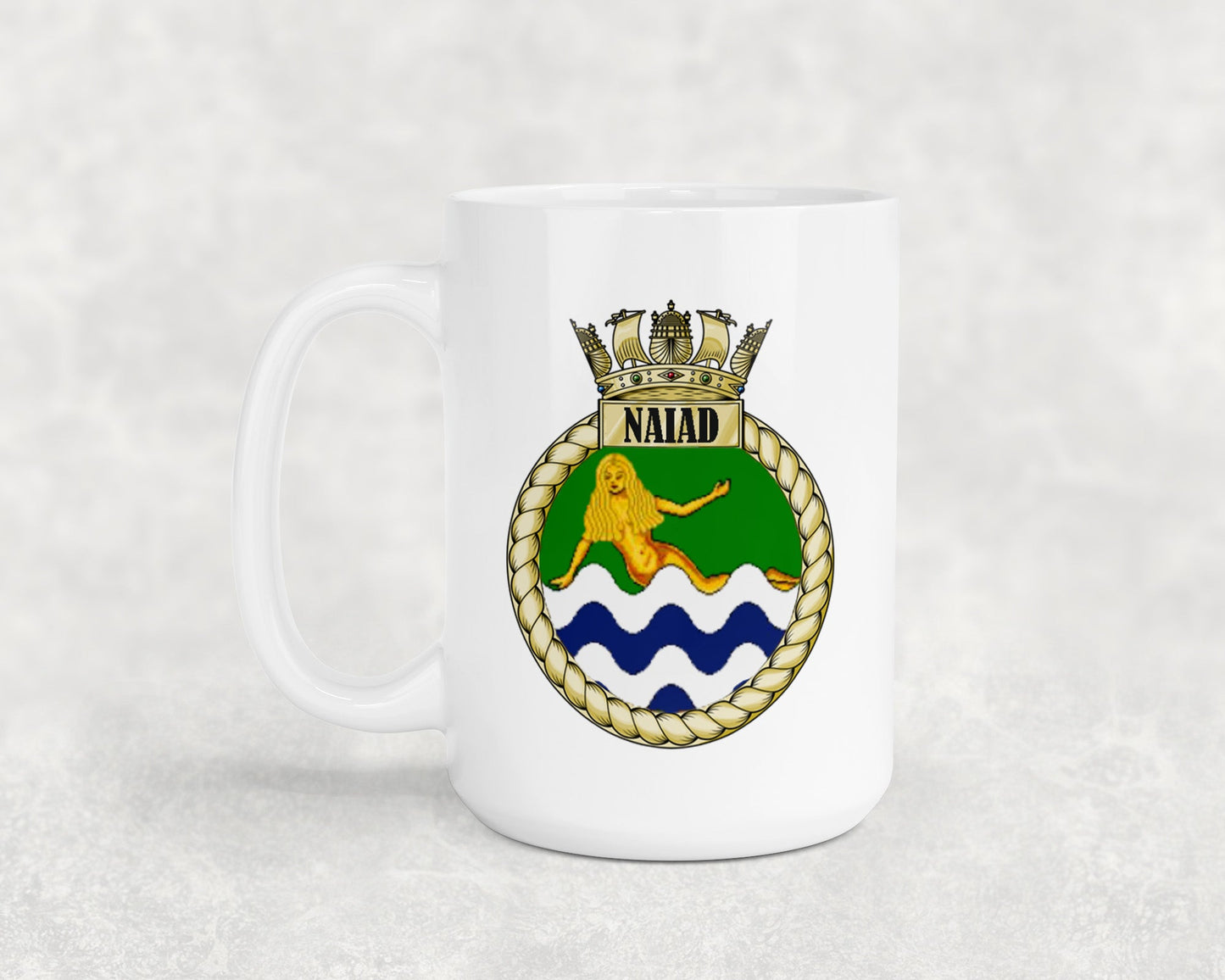 HMS Naiad - 15oz Mug