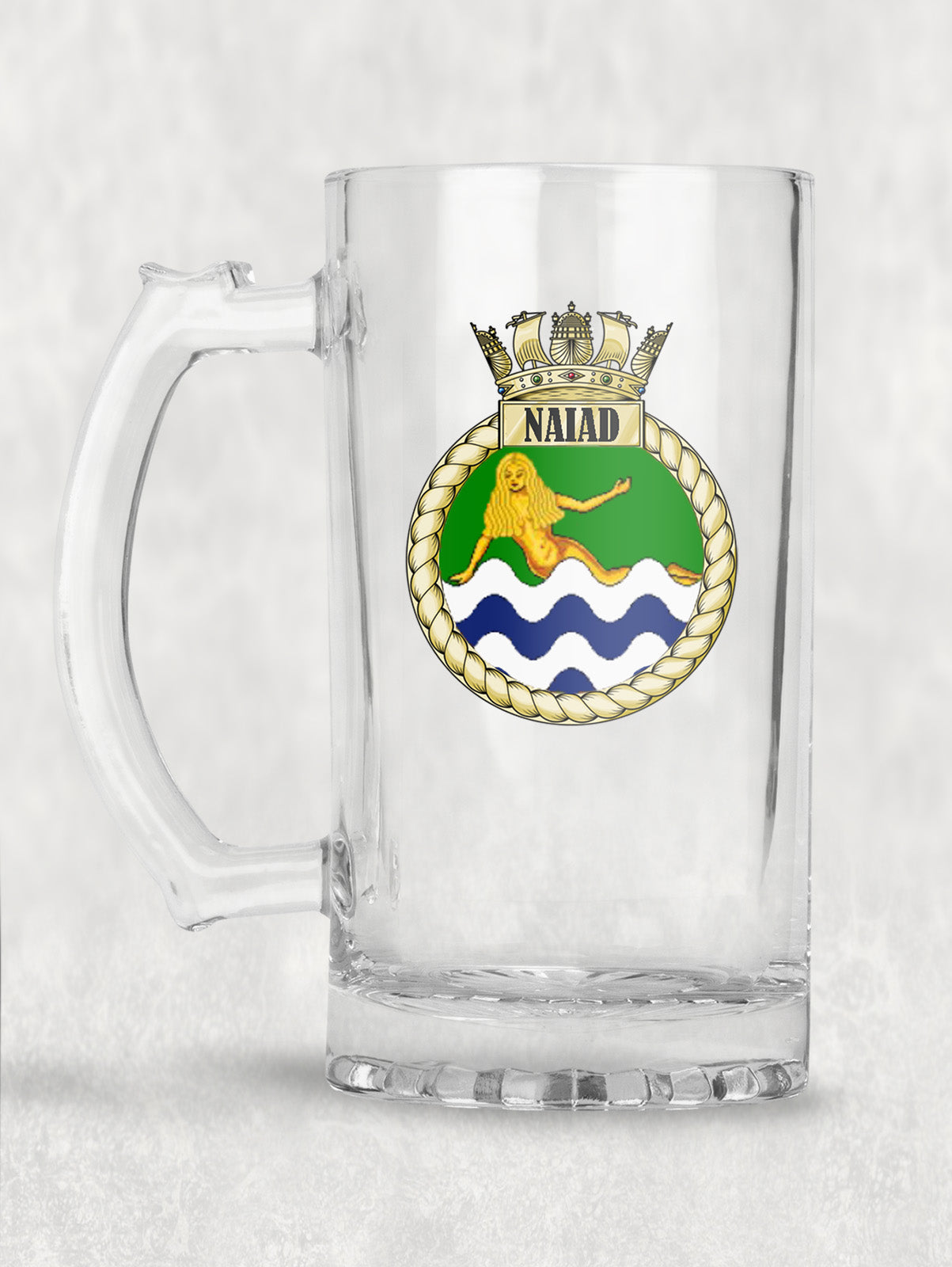 HMS Naiad  - Tankard/Beer Mug/Stein