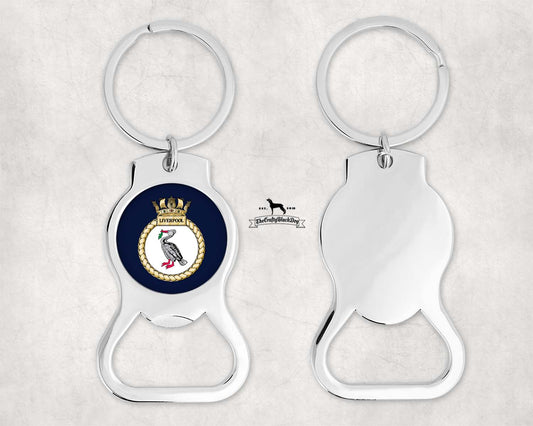 HMS Liverpool - Bottle Opener Keyring