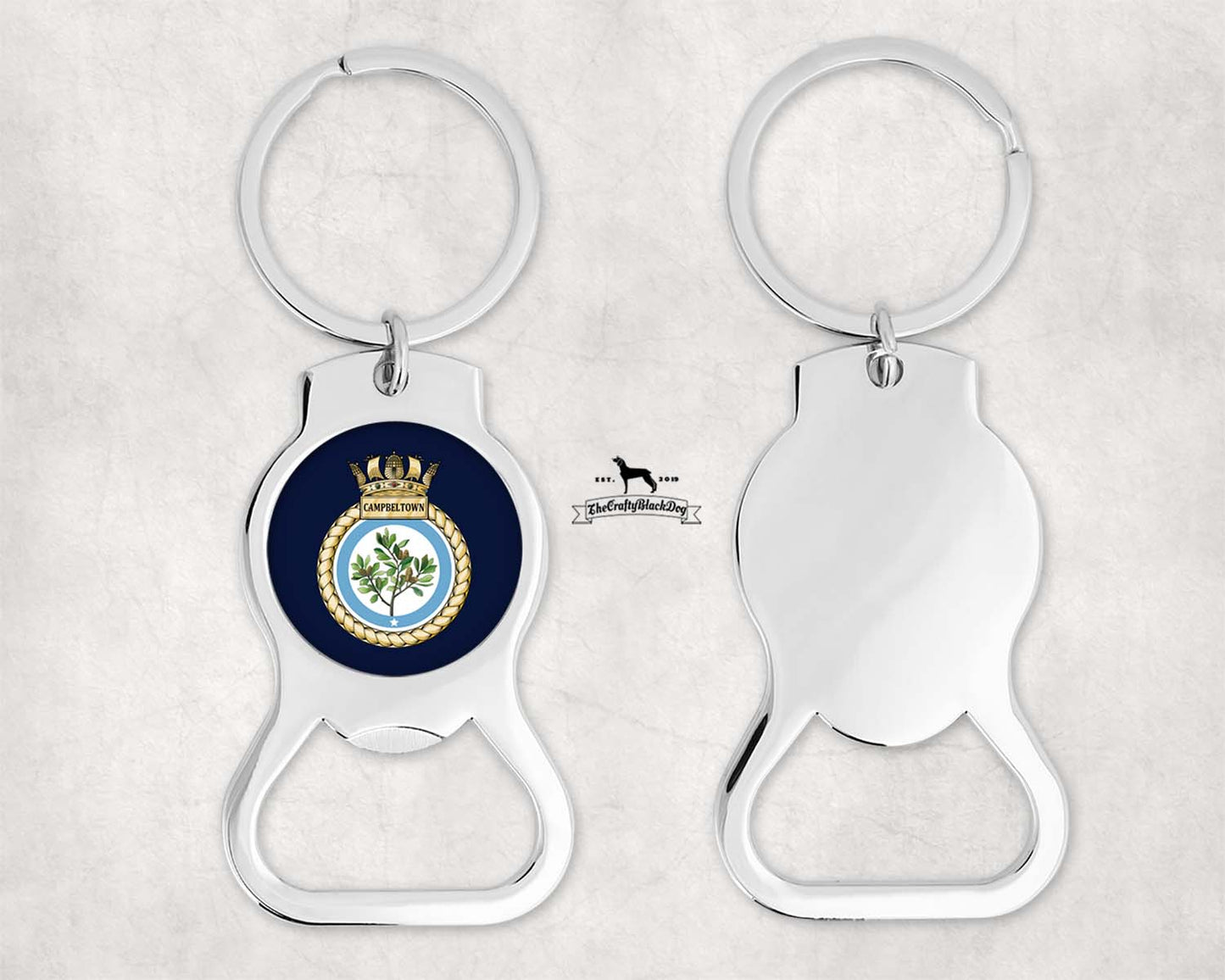 HMS Campbeltown - Bottle Opener Keyring