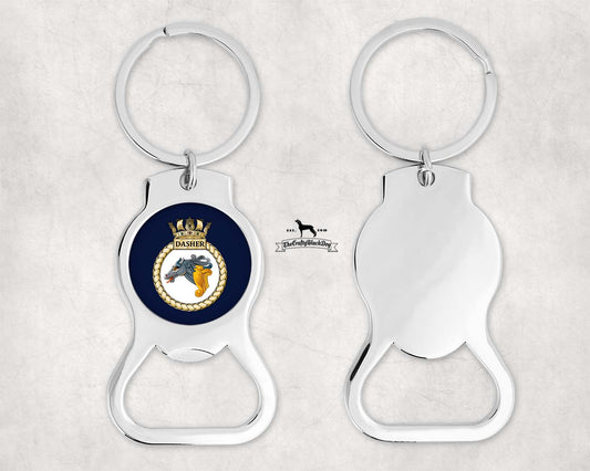 HMS Dasher - Bottle Opener Keyring