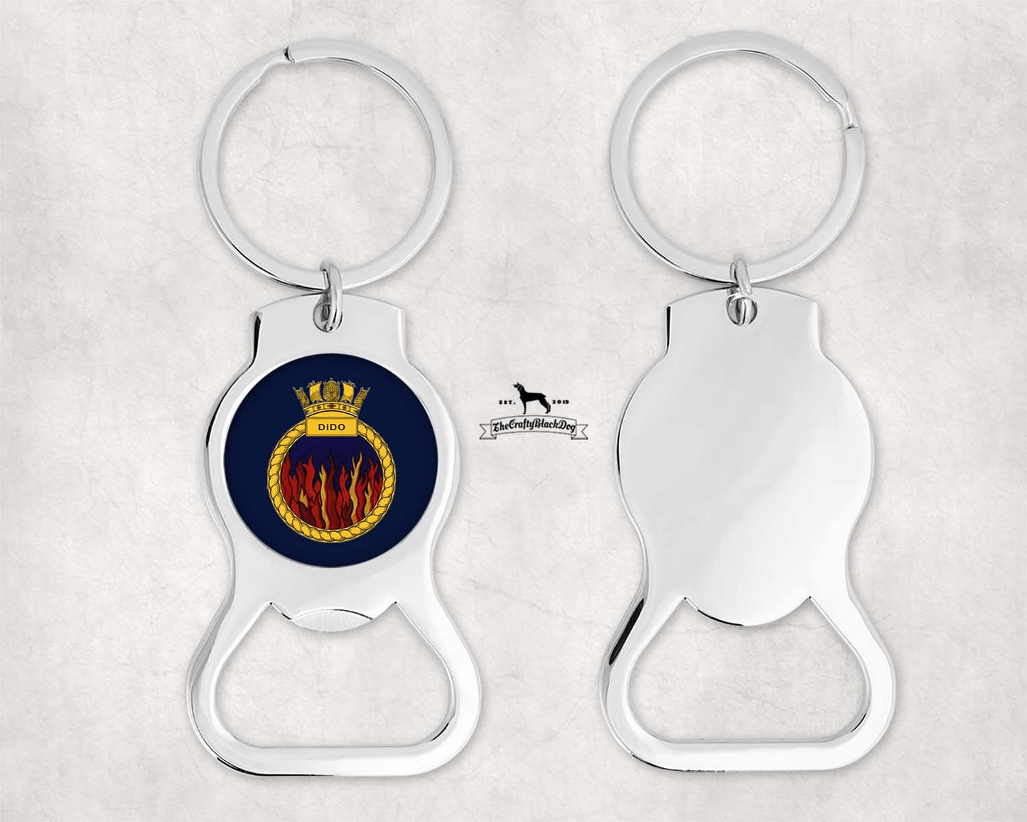 HMS Dido - Bottle Opener Keyring