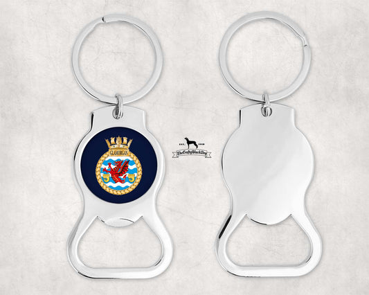 HMS Glamorgan - Bottle Opener Keyring