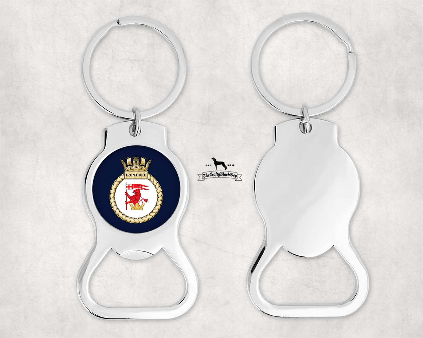 HMS Iron Duke - Bottle Opener Keyring