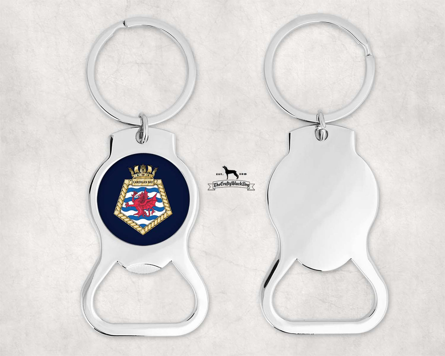 RFA Cardigan Bay - Bottle Opener Keyring