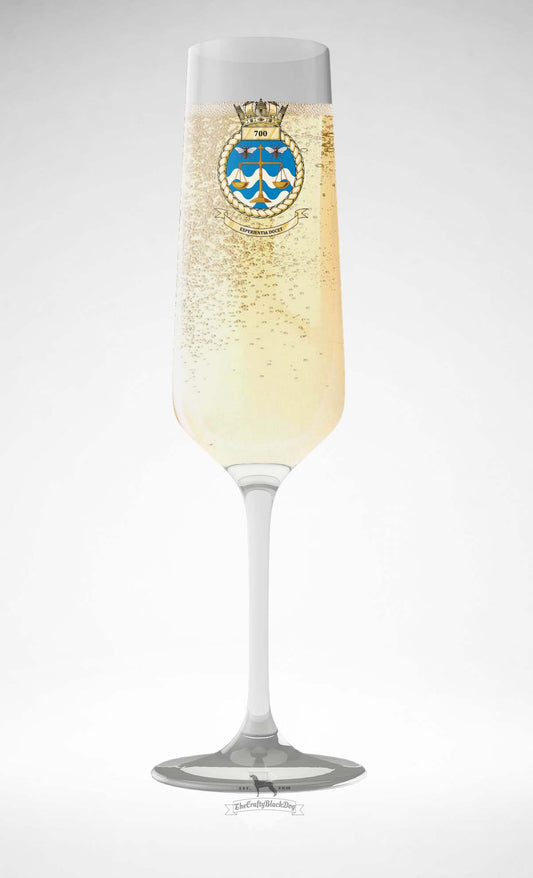 700 Naval Air Squadron - Champagne/Prosecco Flute