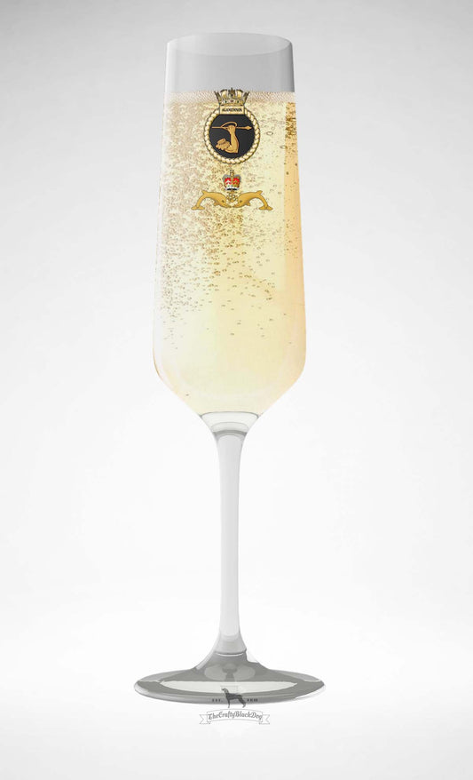 HMS Agamemnon - Champagne/Prosecco Flute