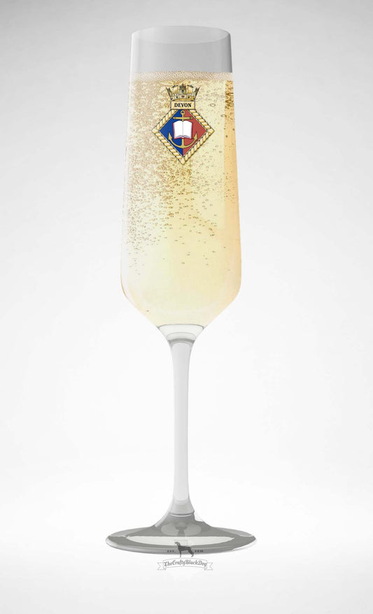 URNU Devon - Champagne/Prosecco Flute