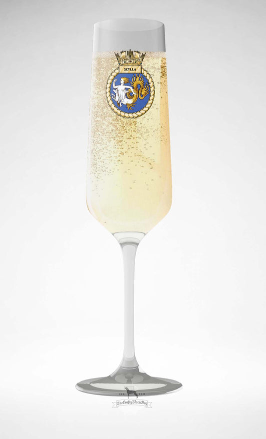 HMS Scylla - Champagne/Prosecco Flute