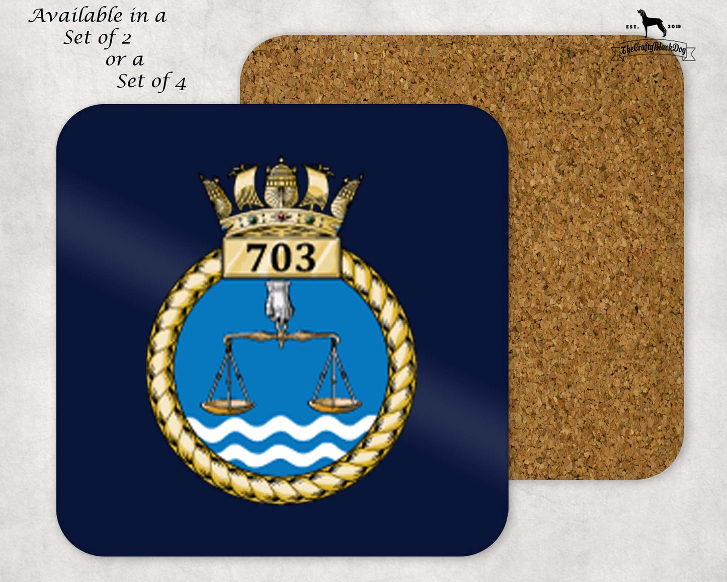 703 Naval Air Squadron - Coaster Set