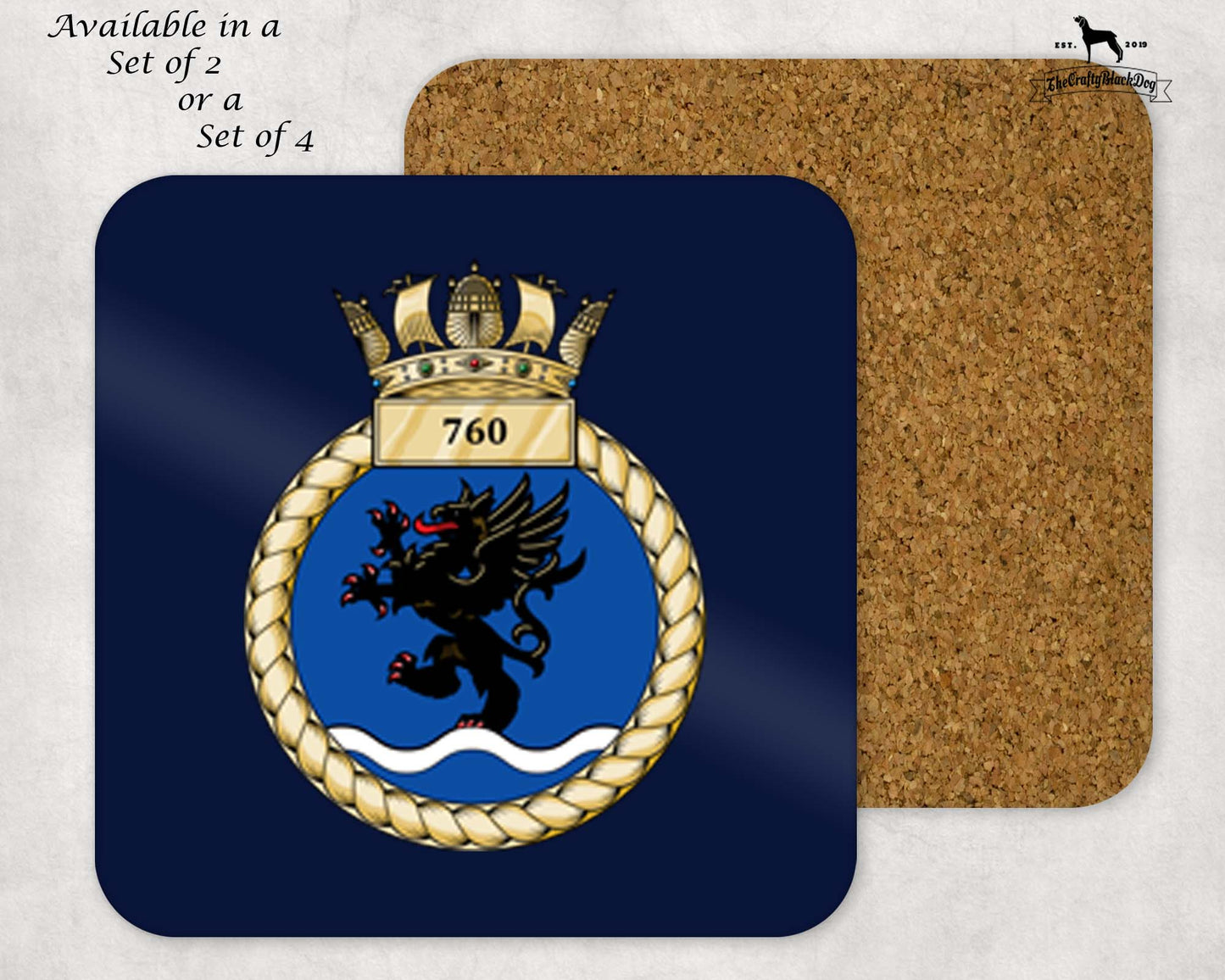 760 Naval Air Squadron - Coaster Set