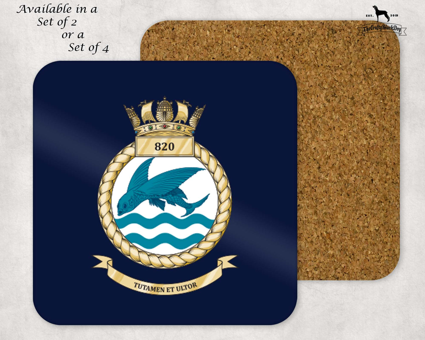 820 Naval Air Squadron - Coaster Set