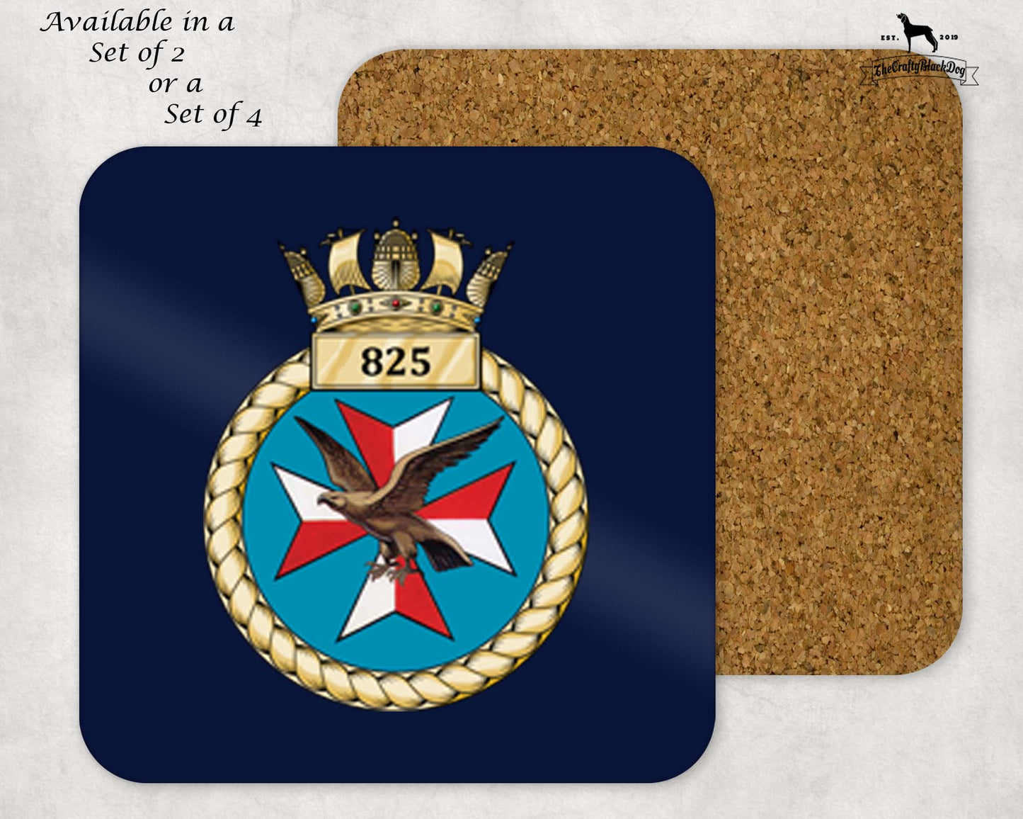 825 Naval Air Squadron - Coaster Set