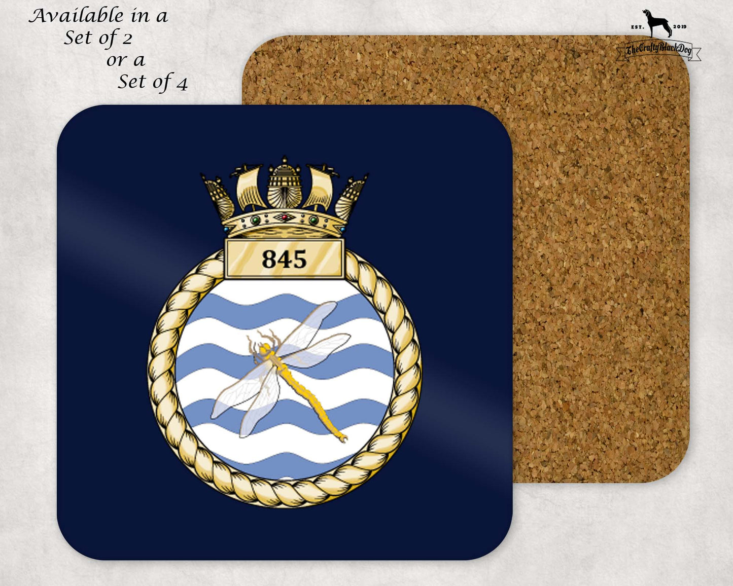 845 Naval Air Squadron - Coaster Set