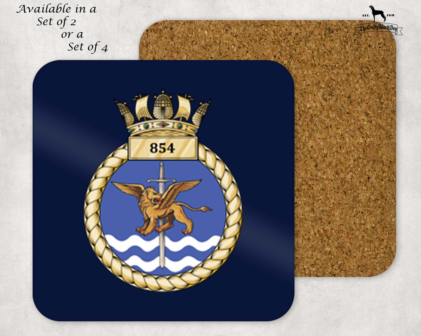 854 Naval Air Squadron - Coaster Set