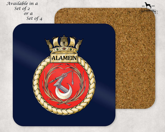 HMS Alamein - Coaster Set