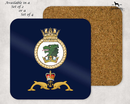 HMS Amphion - Coaster Set