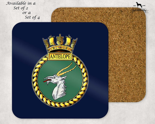 HMS Antelope - Coaster Set