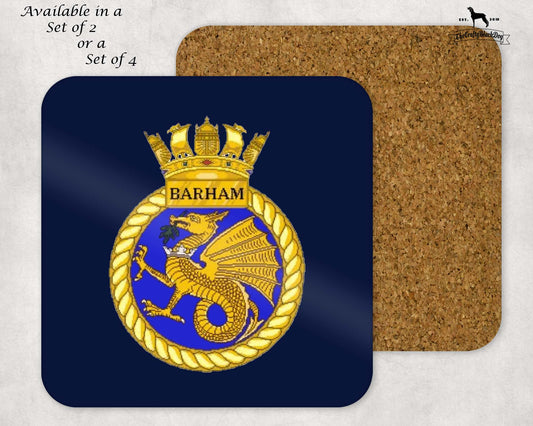 HMS Barham - Coaster Set