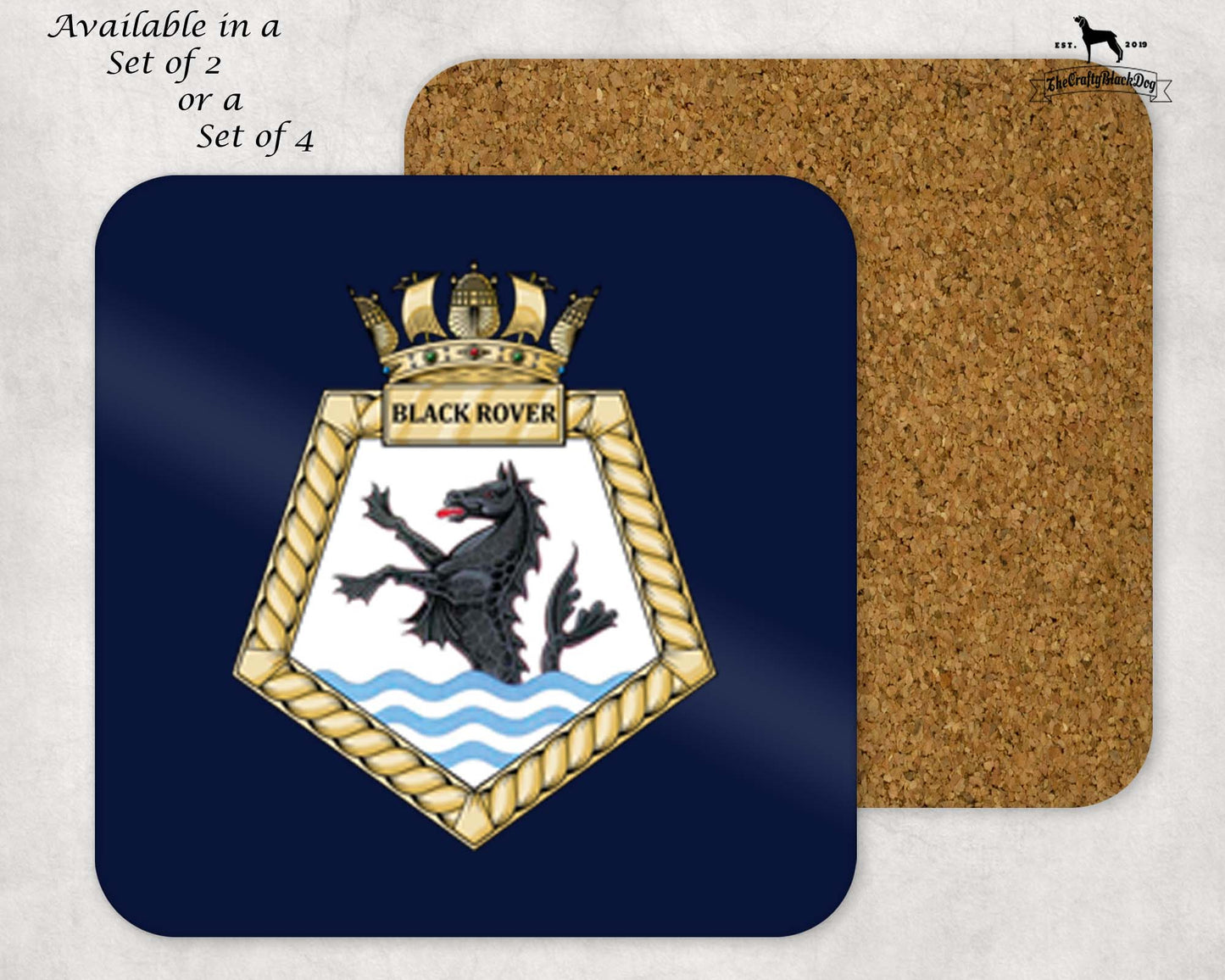 RFA Black Rover - Coaster Set