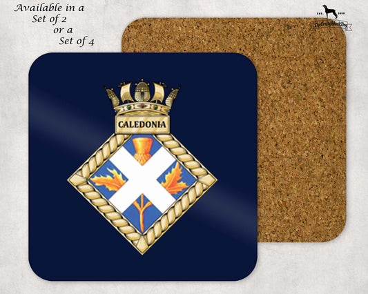 HMS Caledonia - Coaster Set