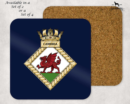 HMS Cambria - Coaster Set