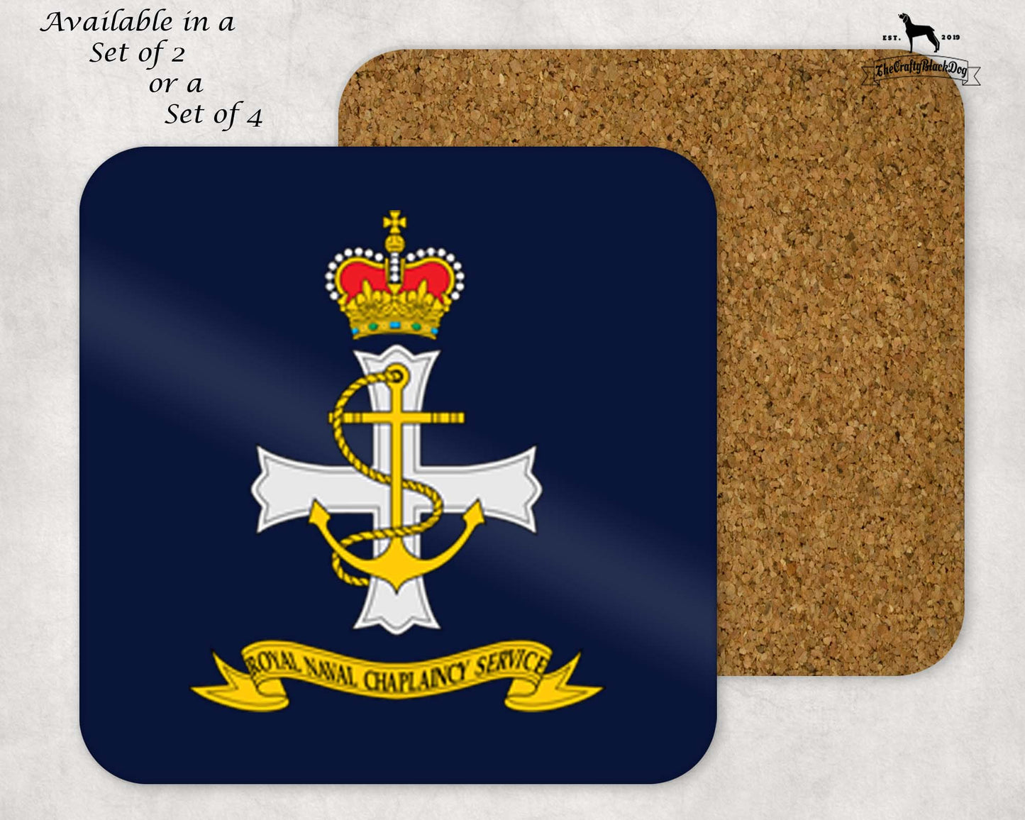 Royal Naval Chaplaincy Service - Coaster Set