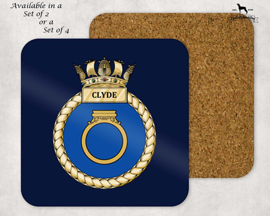 HMS Clyde - Coaster Set
