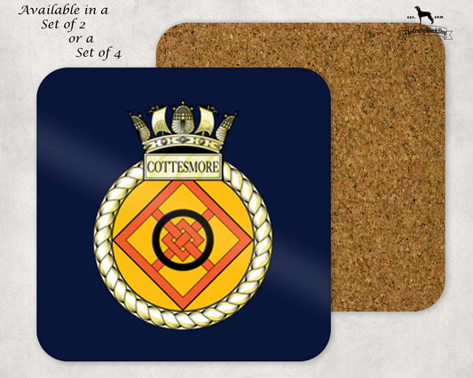 HMS Cottesmore - Coaster Set